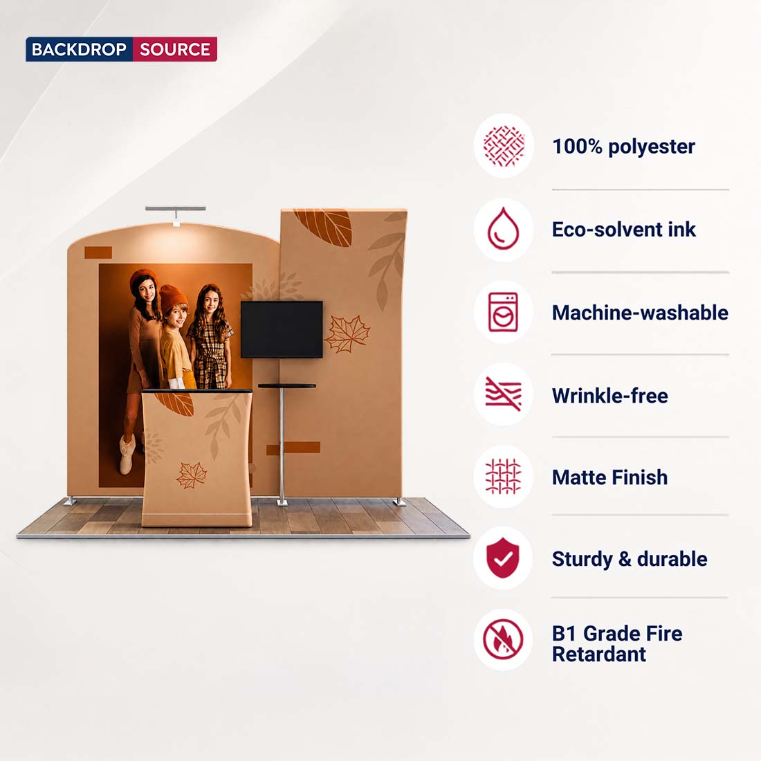 Espositore Portatile 3m x 3m - Modello 8