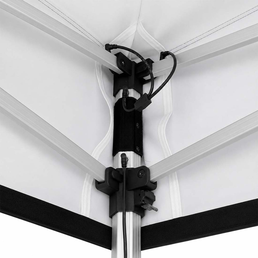 Telaio tenda a baldacchino illuminato