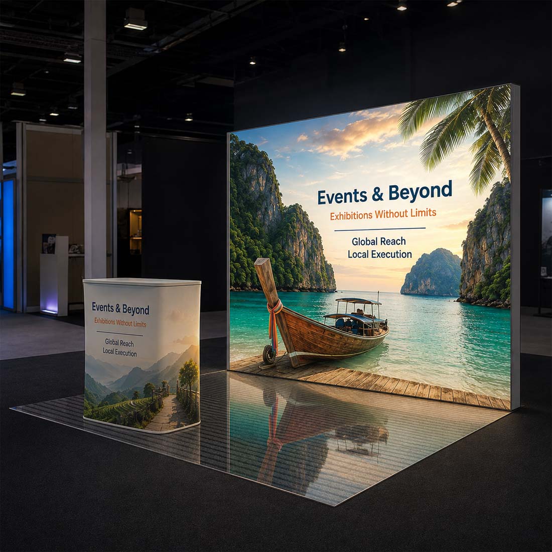 Stand espositivo Premier 3m x 3m - Modello 3