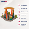 Kit Modulare per Stand 6m x 6m - Modello 13