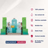 Portable Exhibit Display 3m x 6m - Model 4