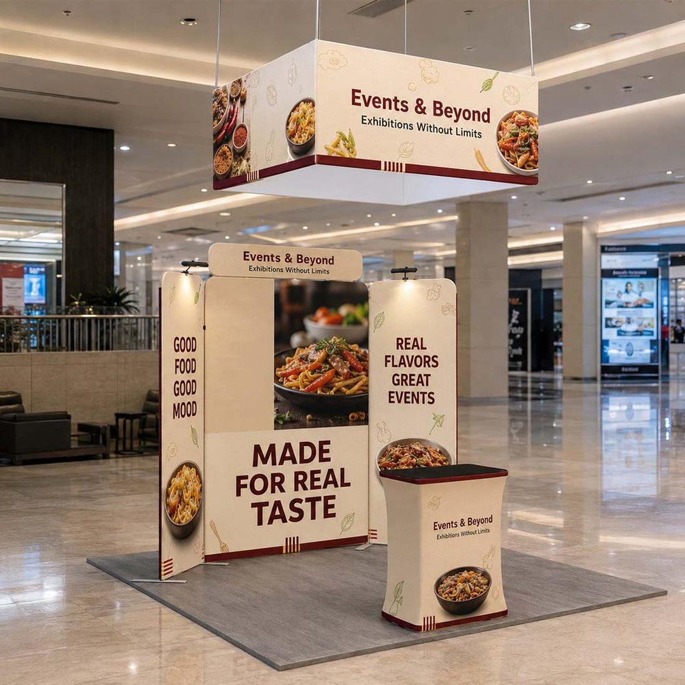 Display Espositivo Portatile 3m x 3m - Modello 32