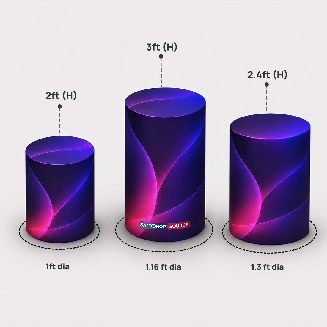 Arch Party Sets with Plinth - Model 2