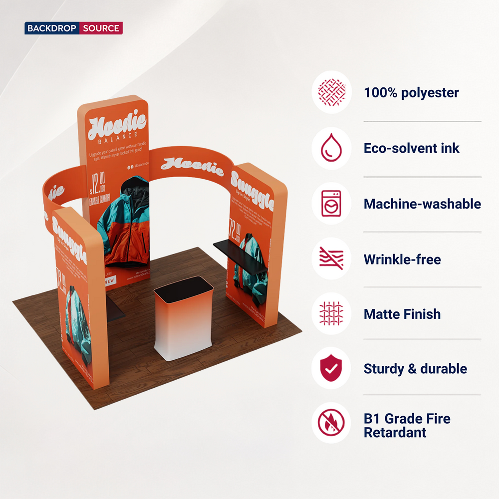 Kit Stand Modulari 6m x 6m - Modello 15