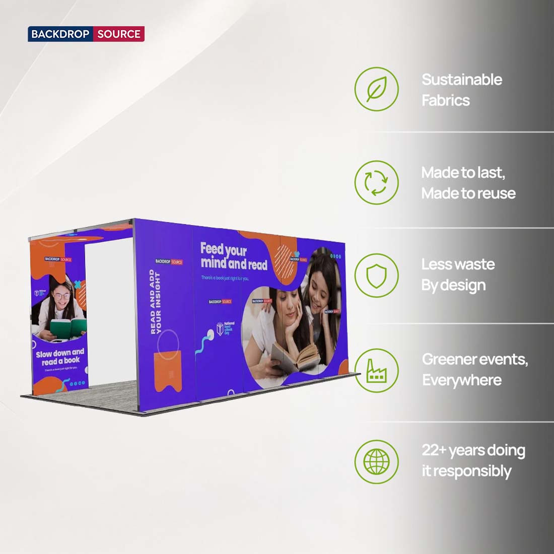 Foldable SEG Exhibition Display - Model 17