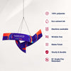 Banner appeso a forma di triangolo con girandola Sky Tube