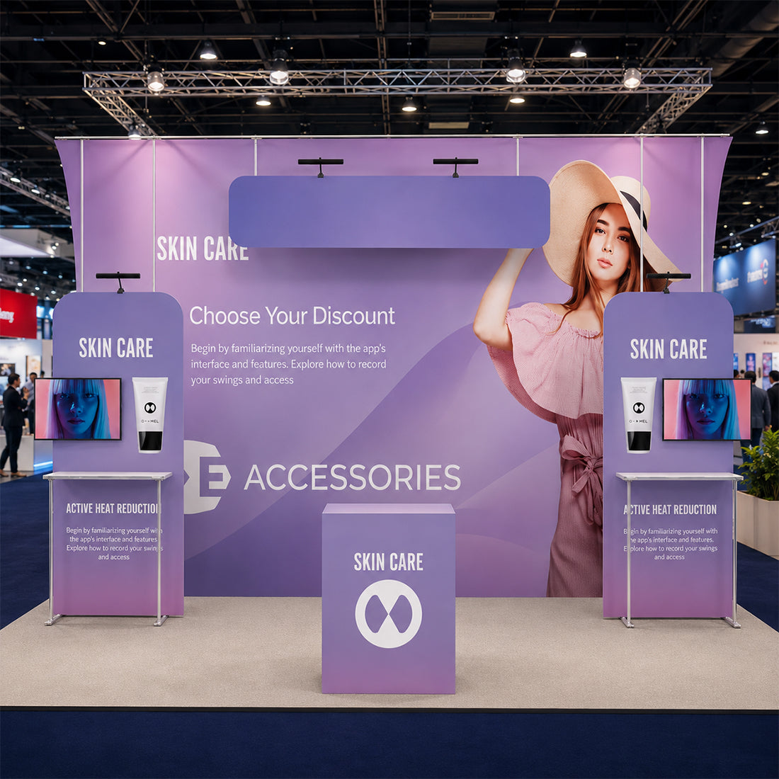 Portable Exhibit Display 6m x 3m - Model 15
