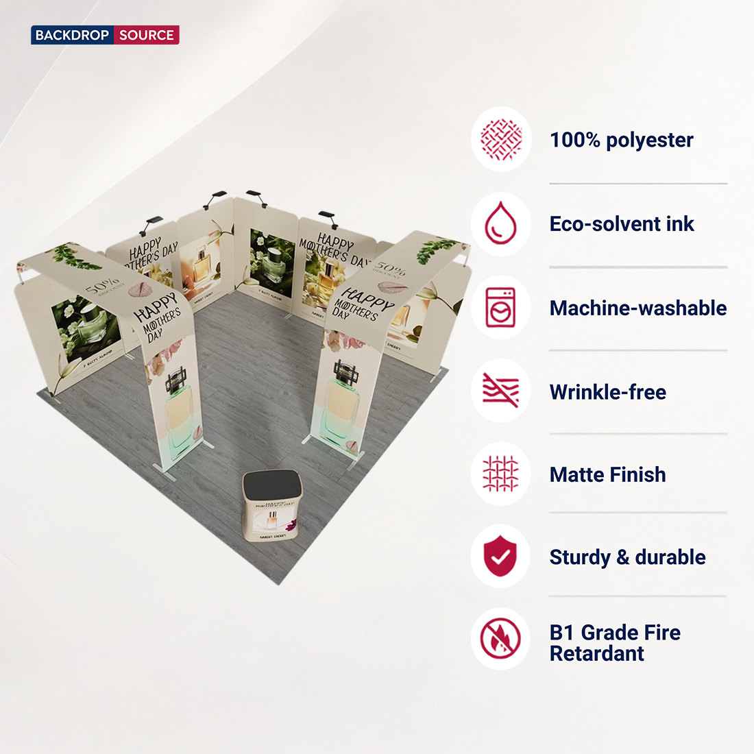Kit Stand Modulari 6m x 6m - Modello 19