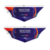 Tapered Triangle Hanging Display