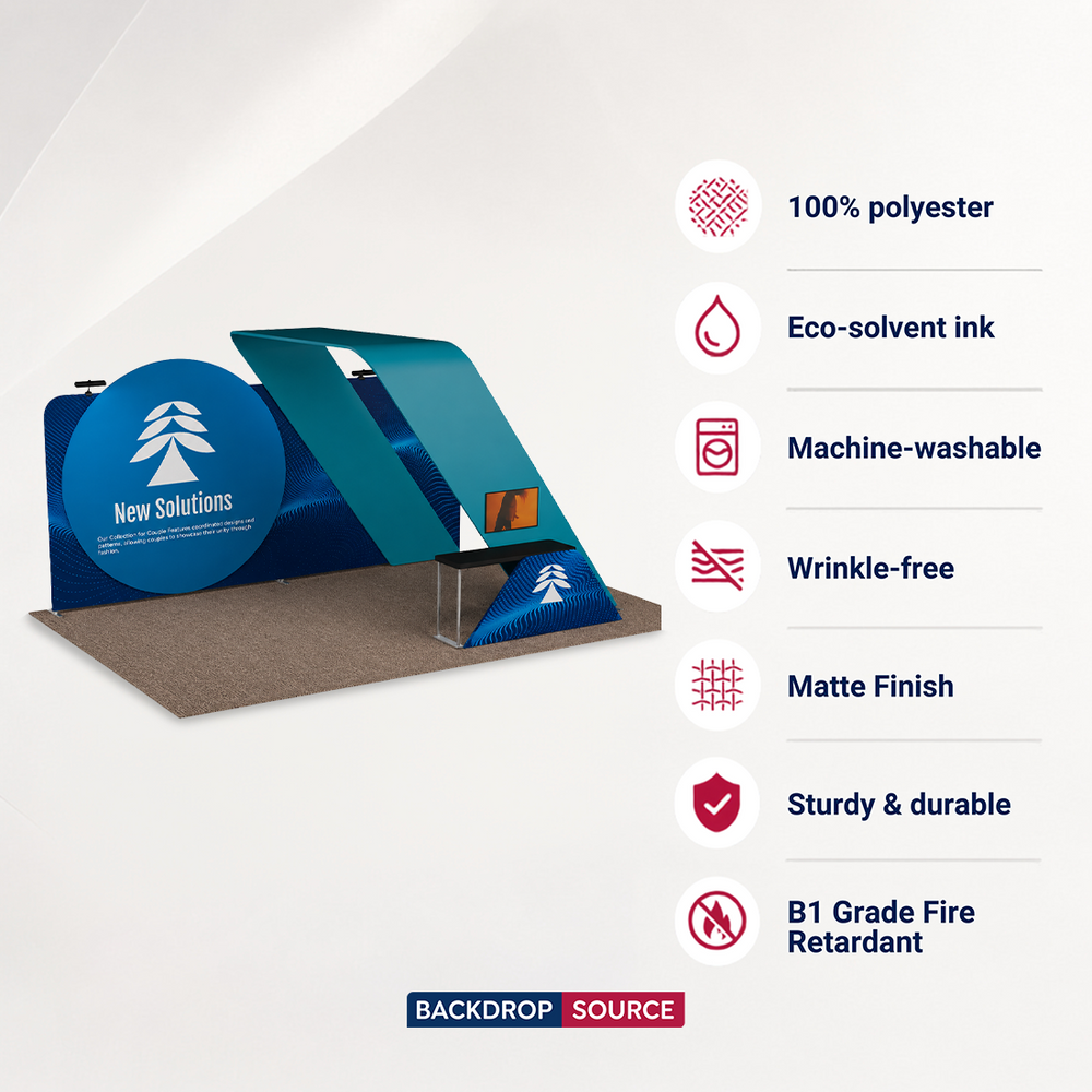Portable Exhibit Display 6m x 3m - Model 18