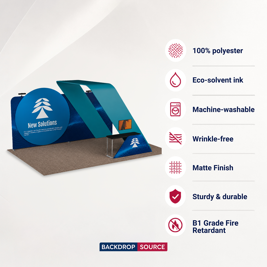 Portable Exhibit Display 6m x 3m - Model 18