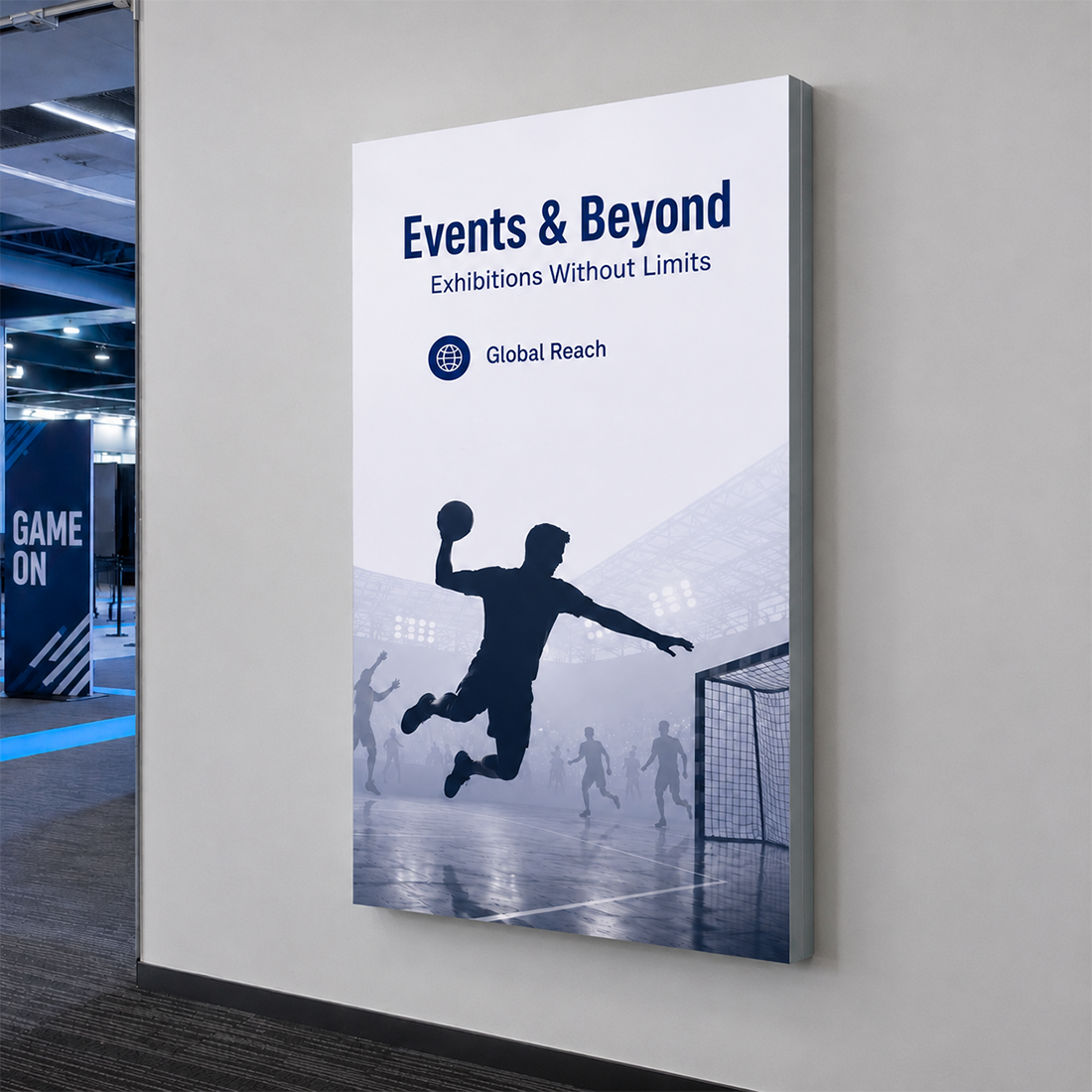 Wall-Mounted SEG Fabric display - 2.4