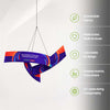 Banner appeso a forma di triangolo con girandola Sky Tube