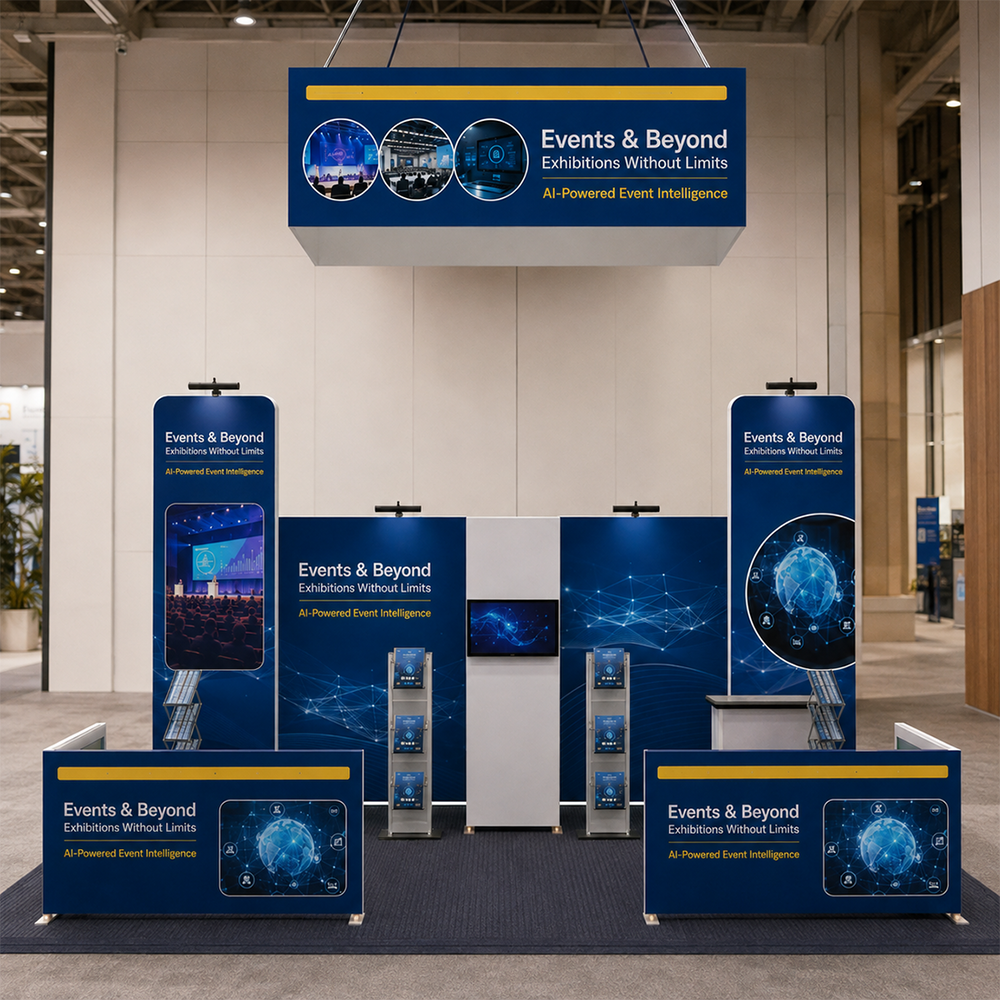 Stand modulari 6m x 6m - Modello 07