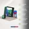 Portable Exhibit Display 6m x 3m - Model 16
