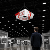 Tapered Square Hanging Display