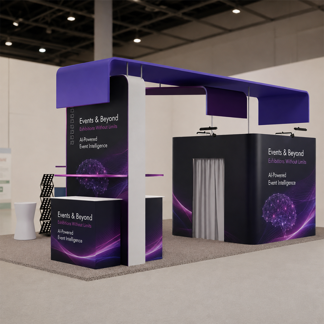Kit stand modulare 6m x 6m - Modello 12