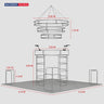 Kit stand modulare 6m x 6m - Modello 21