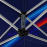 3m x 3m Fabric Canopy Kit with L-Shaped Wings & 4 TV Displays