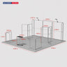 Kit Stand Modulare 6m x 6m - Modello 17