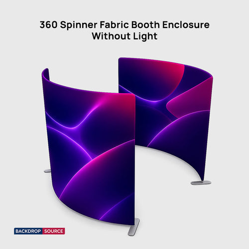 Recinto de cabina giratorio de 360 grados