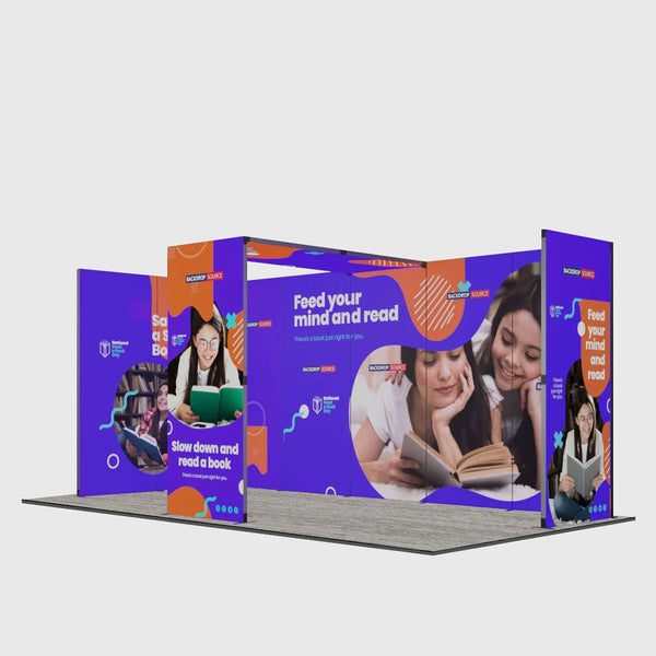 Foldable SEG Exhibition Display - Model 14