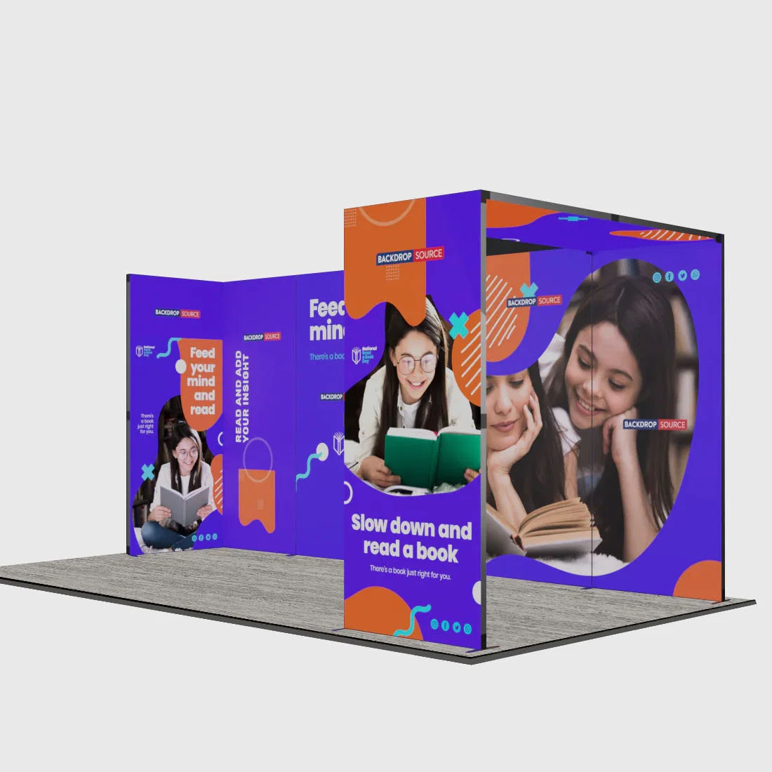Foldable SEG Exhibition Display - Model 17