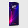 Portable 7.5ft High Fabric Exhibit Display
