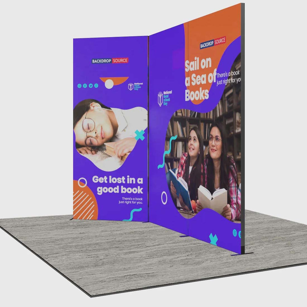 Foldable SEG Exhibition Display - Model 9