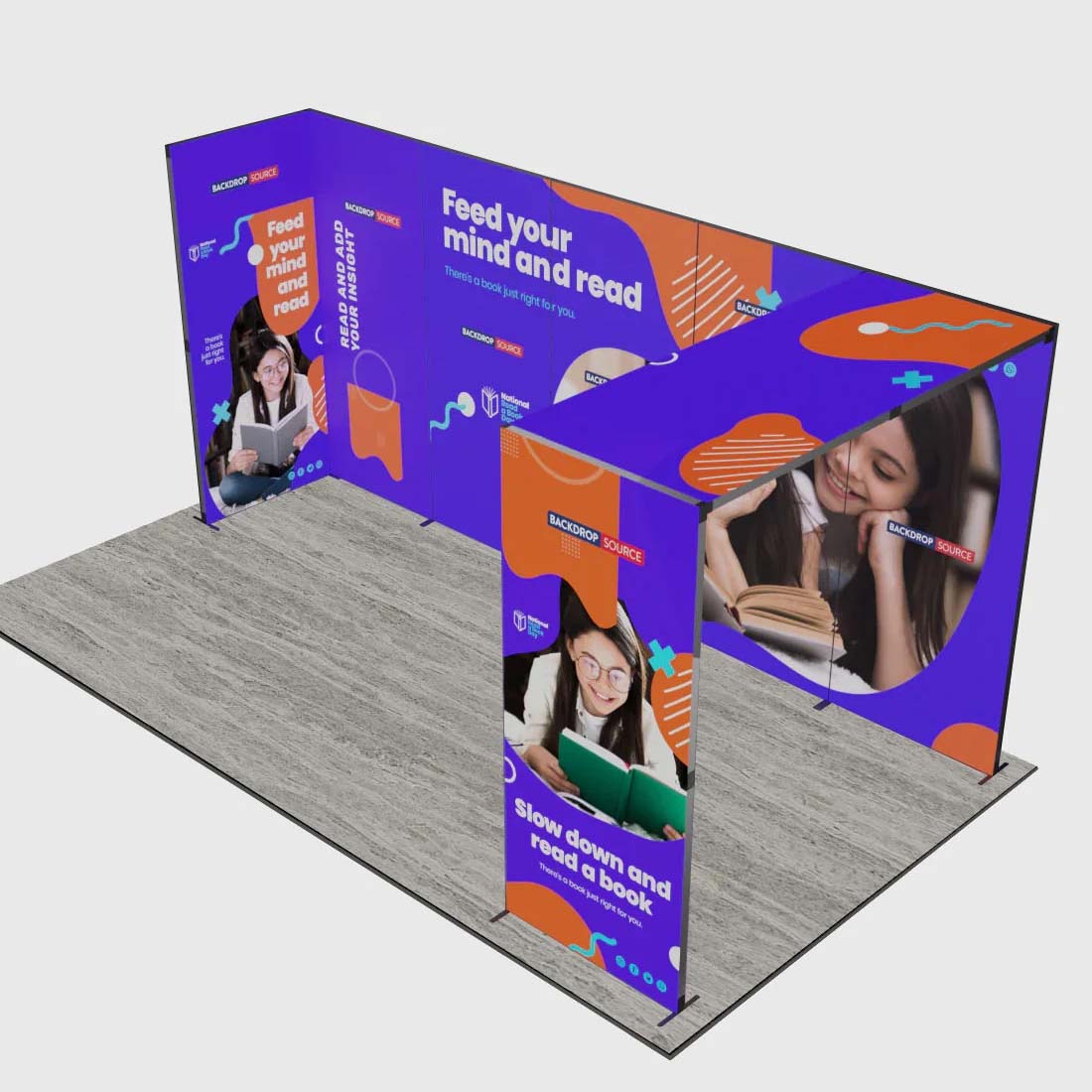 Foldable SEG Exhibition Display - Model 17