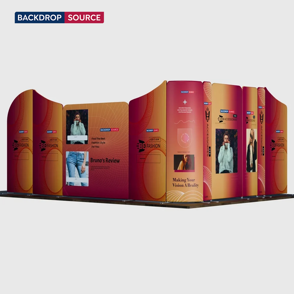 Display Stand Magnetico in Tessuto - Modello 5 (5m x 5m)