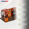 Display espositivo portatile 6m x 3m - Modello 9