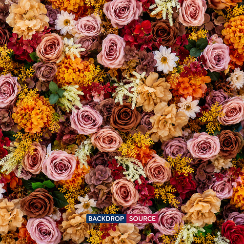 Artificial Floral Event Wall Backdrop – Style 25