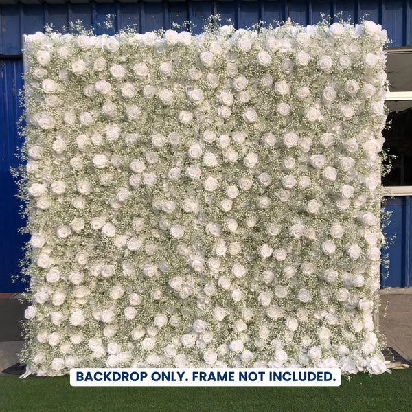 Artificial Floral Event Wall Backdrop – Style 28
