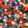Fondale per evento a parete con fiori artificiali – Stile 29