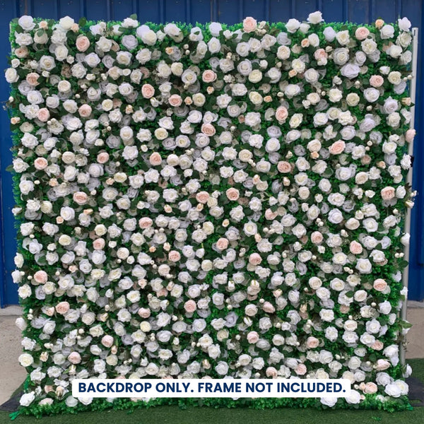 Artificial Floral Event Wall Backdrop – Style 41