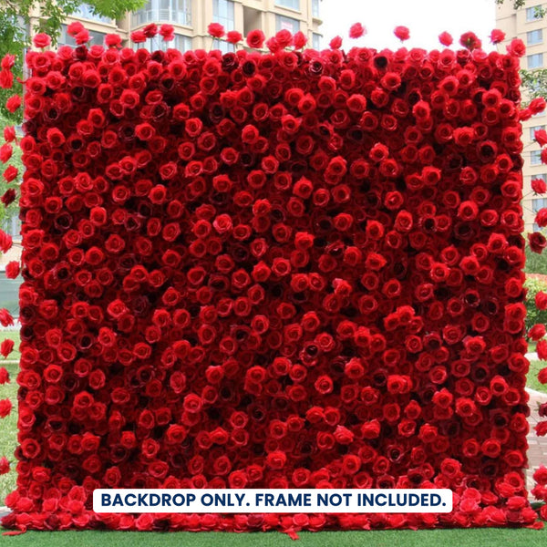 Artificial Floral Event Wall Backdrop – Style 42