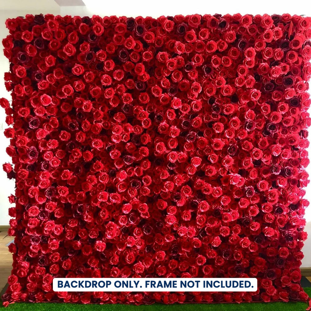 Sfondo per Eventi con Parete Floreale Artificiale – Stile 43