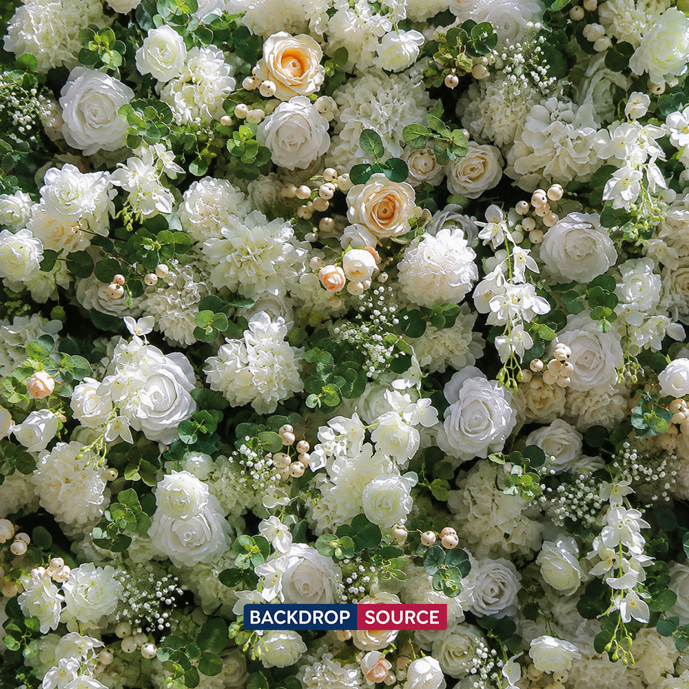 Artificial Floral Event Wall Backdrop – Style 47