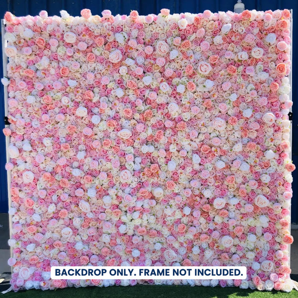 Artificial Floral Event Wall Backdrop – Style 54