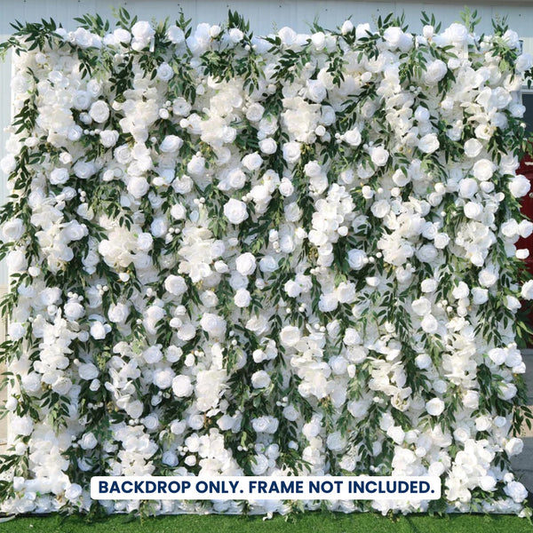 Artificial Floral Event Wall Backdrop – Style 56