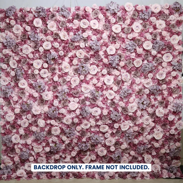 Artificial Floral Event Wall Backdrop – Style 58