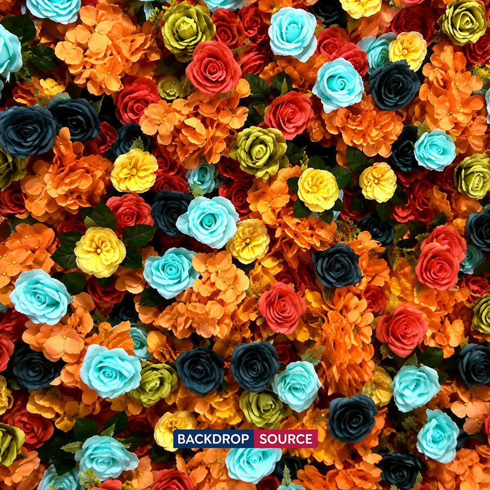Artificial Floral Event Wall Backdrop – Style 61