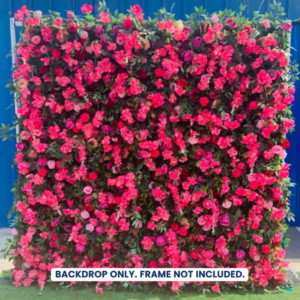 Artificial Floral Event Wall Backdrop – Style 65