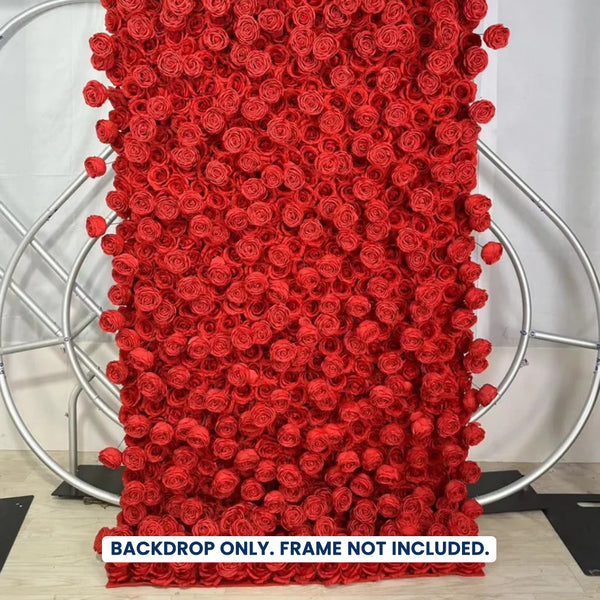 Artificial Floral Event Wall Backdrop – Style 70