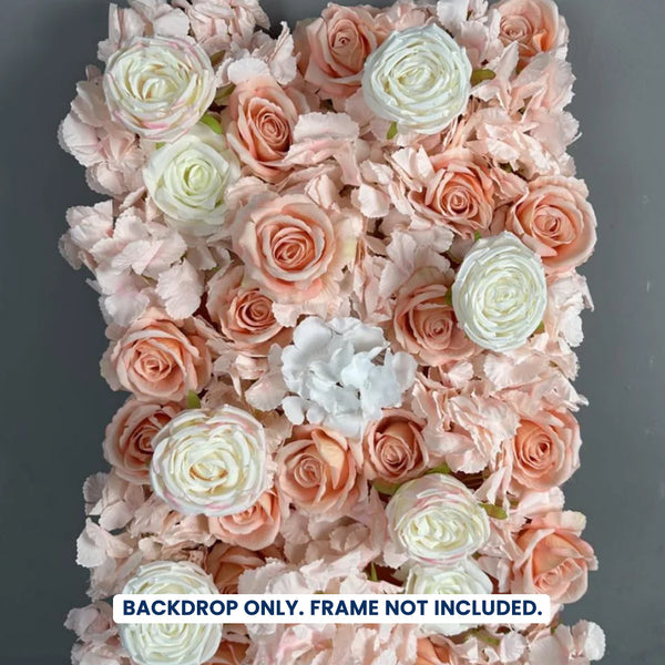 Artificial Floral Event Wall Backdrop – Style 72