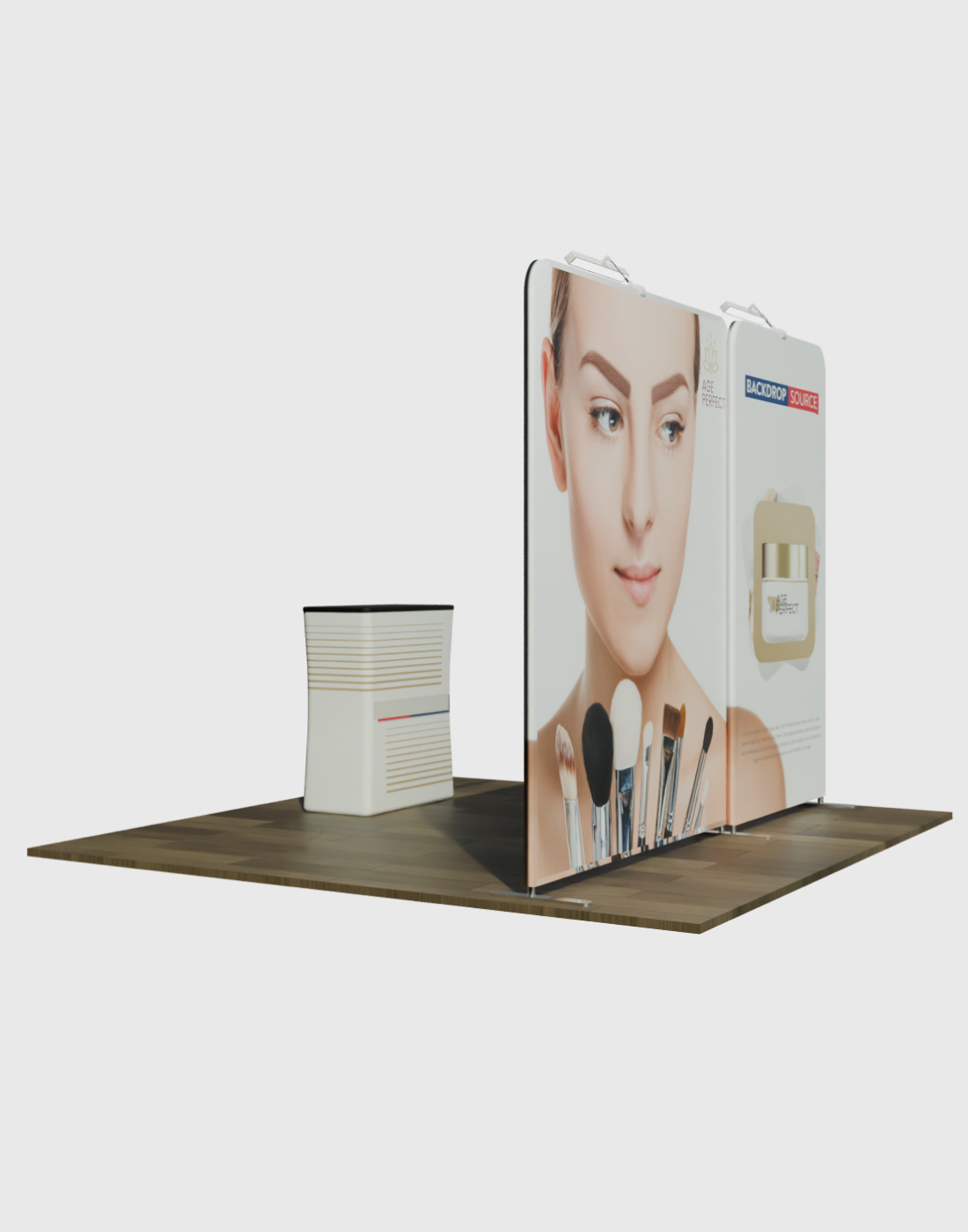 Espositore Portatile 3m x 3m - Modello 1