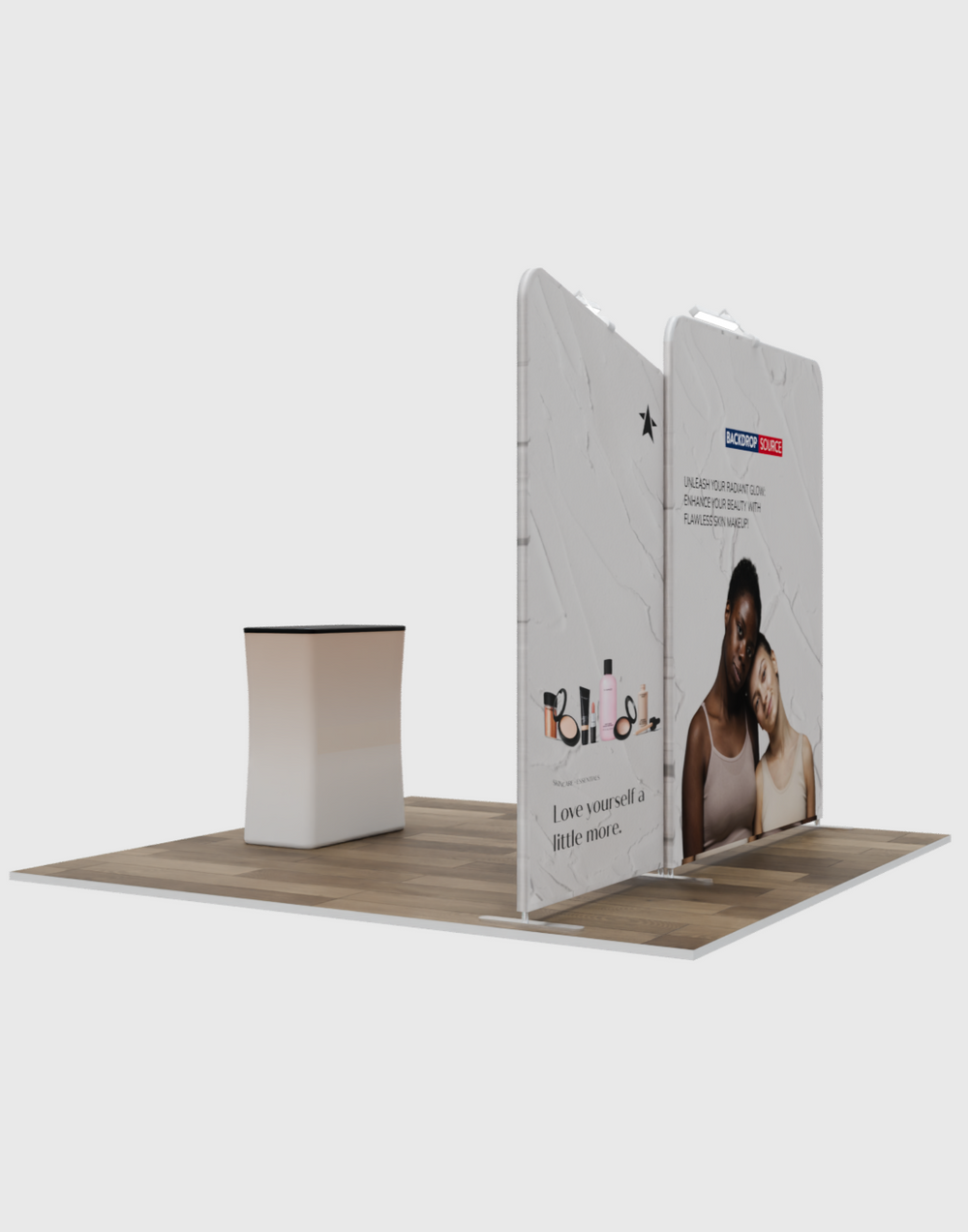 Espositore Portatile 3m x 3m - Modello 3