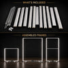 Backlit SEG Fabric Display Frame - 3.15inch Depth Aluminum Profile