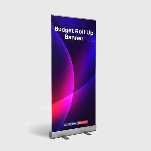 Banner arrotolabile con budget